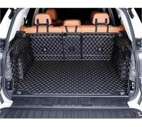 Protecteur Coffre Tapis De Coffre Voiture en Cuir Décoration Protection Garniture Intérieure Accessoires Modification pour BMW X5 G05 2019-2021(Black-6 pcs)