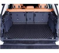 Protecteur Coffre Tapis De Coffre Voiture en Cuir Décoration Protection Garniture Intérieure Accessoires Modification pour BMW X5 G05 2019-2021(Main Pad-Black)