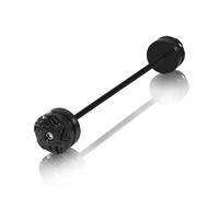 Protecteur Collision Curseurs Collision Essieu De Fourche Roue Avant Et Arrière Moto pour Z800 2012-2016 pour Ninja1000 2011-2025 Z800 Z1000(Devant Noir)