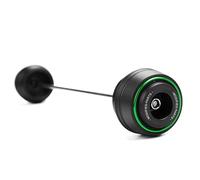 Protecteur Collision D'essieu Curseur Fourche Roue Avant Et Arrière Compatible avec Z900 pour Z900RS pour Moto Z900SE 2019 - 2026 Cadre Anti-Crash(Green,Front)