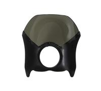 Protecteur Couvercle Phare Pour Softail Pour Garçon Pour Sportster Xl883 Xl1200 Pour Dyna 1988-19 5.75 ''couvercle Carénage Phare Moto ABS Pare-brise Fumée Protection Phare Moto(Smoke)