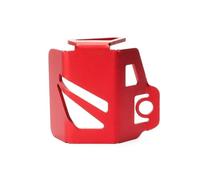 Protecteur Couvercle Réservoir Liquide Frein Arrière Moto Pour Triumph Pour TIGER 800 XC XR Pour Sport 660 Pour Trident 660 Bouchon réservoir carburant(ROUGE)