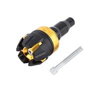 Protecteur Crash pour Moto Cadre CNC Curseur Protection Contre Les Chutes Anti-Crash(Gold)