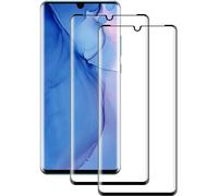 Protecteur D¿Écran Verre Trempé Pour Huawei P30 Pro ¿ Lot 2, Couverture 3d Intégrale Bords Arrondis, Dureté 9h, Anti-Rayures, Sans Bulles, Haute Définition