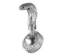 Protecteur d'allumage moteur : levier de commande unique avec tête de serpent, couvercle rabattable avec bouton créatif, garniture d'arrêt de démarrage universelle | Accessoire automobile