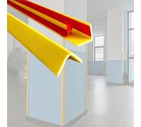 Protecteur d'angle Mural Bande De Protection De Bord De 300 Cm De Long, Moulure De Finition Flexible pour Protéger Les Angles des Murs, Protection Intérieure(Yellow,W 25 MM)
