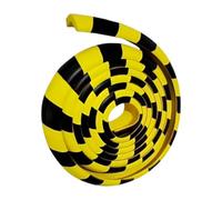 Protecteur d'angle mural en caoutchouc - 5 m - Protection des bords muraux - Doux et | Rembourrage en mousse auto-adhésif, protection d'angle de sécurité pour tables, bureaux, lits,