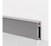 Protecteur d'angle mural, Lot de 4 moulures plinthe en aluminium, longueur 125 cm, hauteur 4/6/8, multicolore