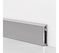 Protecteur d'angle mural, Lot de 4 moulures plinthe en aluminium, longueur 125 cm, hauteur 4/6/8, multicolore