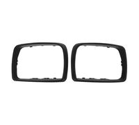 Protecteur d'anneau de Capuchon de Rétroviseur de Voiture, 2 Pièces, 51168254904, Installation Facile, Gauche Droite, pour X5 E53 2000 à 2007,couverture de voiture