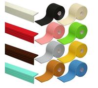 Protecteur De Barre Anti-Collision, Mousse Haute Densité, 2m,5m,10m,20m, Couvertures d'angle De Bord De Sécurité en Mousse Extra Épaisse Et Multifonctionnelle(Brown,10M)