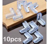Protecteur De Bord De Coin De Table En Silicone Pour Bébé,Couvercle De Protection De Prise Électrique,Protections Anti-Collision Pour Enfants,Sécurité,10 Pièces - Type Right Angle 10pcs #B