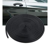 Protecteur de Bord de Porte de Voiture,Voiture en Caoutchouc en Forme de U Garniture de Voiture protecteurs de Porte Joint pour berline, camions, SUV, ATV, Bateaux (Noir, 10M)