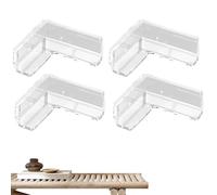Protecteur de bord de table - Baby Corner Protectors | Protégeurs du bord du coin enfant | 4pcs Corner Gardes Meubles Couvre d'angle d'angle et d'épreuves pour bébé pour les bords de table, les meuble