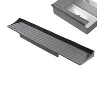 Protecteur de bord d'évier en silicone : protection de cuisine flexible, joint de bord imperméable, coussin anti-écrasement | Design facile à installer et durable pour prévenir les dommages et