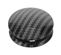 Protecteur de Bouton de Démarrage Voiture, Fibre de Carbone Noir | Cache pour Commutateur D’allumage, Ajustement Précis, Résistance à Chaleur, Installation Simple, Intérieur Véhicule
