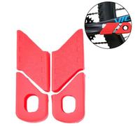 Protecteur De Bras De Manivelle De Vélo De Route Vtt, 2 Paires, Protecteur De Capuchon De Pédalier En Silicone, Bottes Anti-Poussière