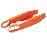 Protecteur de bras oscillant POLISPORT orange adaptable sur KTM