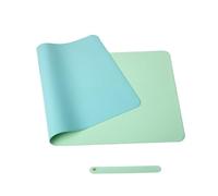 Protecteur de bureau en cuir double face, grand tapis de souris de bureau, design antidérapant pour une protection durable de l'espace de travail, 80 x 40 cm (B)
