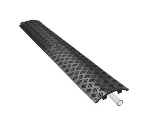 Protecteur De Câble À Franchir par Véhicules Protecteur De Sol Câble | Couvercle Cordon D'Extension Lignes Électriques pour Extérieur Garage Jardin Bureau Hôtel Route