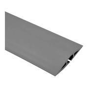 Protecteur de câble caché couverture cordon plancher, organisateur fil électrique auto-adhésif fort liaison en caoutchouc 3.0 mètres(Gray)