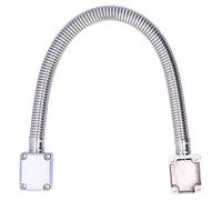 Protecteur de câble de Boucle de Porte en Acier Inoxydable, Tube de Protection de Fil à Montage exposé pour système de contrôle d'accès