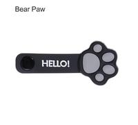 Protecteur de câble de données multifonction,clips de marque-page,données,stockage de ligne,écouteur,enrouleur - Type Bear Paw