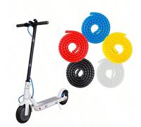 Protecteur de câble de trottinette électrique durable de 1 m, plusieurs couleurs disponibles, protection du câble de frein, câblage caché, conception flexible résistante à l'usure, tubage flexible | R