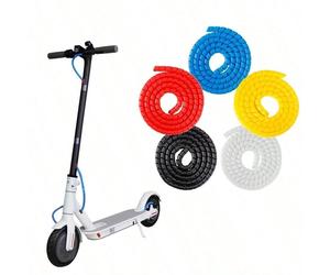 Protecteur de câble de trottinette électrique durable de 1 m, plusieurs couleurs disponibles, protection du câble de frein, câblage caché, conception flexible résistante à l'usure, tubage flexible | R