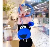 Protecteur De Câble Usb En Silicone Pour Iphone,Coque De Protection,Ligne De Données,Mignon,Pierres 3d,Boule,Enrouleur,Évalué,18w,20w - Type Blue Monster