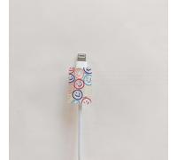 Protecteur De Câble Usb Pour Iphone,Ligne De Données,Évolution Rapide,18 W,20w,Enrouleur De Tête,Coque De Protection,Jolie Smiley Ins Capa - Type Model 2