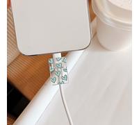 Protecteur De Câble Usb Pour Iphone,Ligne De Données,Évolution Rapide,18 W,20w,Enrouleur De Tête,Coque De Protection,Jolie Smiley Ins Capa - Type Model 6