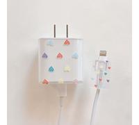 Protecteur De Câble Usb Pour Iphone,Ligne De Données,Évolution Rapide,18 W,20w,Enrouleur De Tête,Coque De Protection,Jolie Smiley Ins Capa - Type Model 7