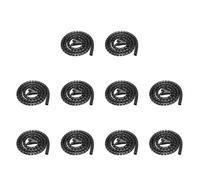 Protecteur de câbles en spirale Gaine de gestion câbles en spirale multicolore, 1 mètre x 2, cm(Style B 10pcs)