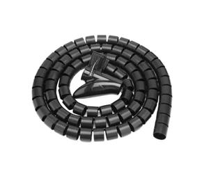 Protecteur de câbles en spirale, Gaine spiralée for câble, 1 mètre x 2, cm, multicolore(Style B 1pc)