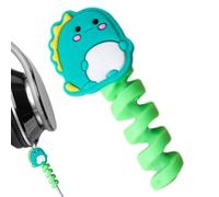 Protecteur De Câbles Mignons - Organisateur De Câbless Câble | Cartoon Silicone Charger Corde Protecteur, Mignon Saver De Cordon, Clip De Câble Décoratif, Enveloppement De Fils, Gestion D