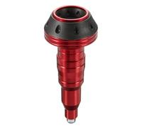 Protecteur de Cadre 1PC Moto Protecteur Cadre Curseur 10mm Universel Curseurs Anti Crash Tige(Rosso)