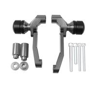 Protecteur de Cadre pour H-Onda CB650F CB650R CB 650F 650R 2019 2020 Moto Protection Contre Les Chutes Cadre Curseur Carénage Garde Crash Pad Protecteur(Grey)