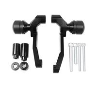 Protecteur de Cadre pour H-Onda CB650F CB650R CB 650F 650R 2019 2020 Moto Protection Contre Les Chutes Cadre Curseur Carénage Garde Crash Pad Protecteur(Nero)