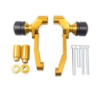 Protecteur de Cadre pour H-Onda CB650F CB650R CB 650F 650R 2019 2020 Moto Protection Contre Les Chutes Cadre Curseur Carénage Garde Crash Pad Protecteur(Gold)