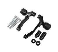 Protecteur de Cadre pour H-Onda CB650R CB650F CBR 650R 650F Moto Moteur Garde Cadre Corps Curseur Stator Cylindre Protection Contre Les Chutes Crash Pad(Nero)