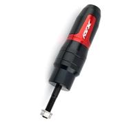 Protecteur de Cadre pour H-Onda X-ADV750 2019-2023 2022 2021 2020 Curseurs De Cadre D'échappement Moto Crash Pads Protection Contre Les Chutes(Rosso)