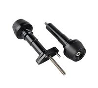 Protecteur de Cadre pour Suzuki SFV-650 2009-2016 2015 2014 2013 2012 2011 2010 Curseurs De Cadre Moto Crash Pads Protector(Nero)