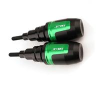 Protecteur de Cadre pour Y-AMAHA XJ 6 pour Diversion 2009-2015 2014 2013 2012 2011 2010 Cadre Curseur Carénage Crash Pad Moto Protection Contre Les Chutes(Green)