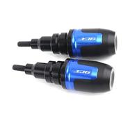 Protecteur de Cadre pour Y-AMAHA XJ 6 pour Diversion 2009-2015 2014 2013 2012 2011 2010 Cadre Curseur Carénage Crash Pad Moto Protection Contre Les Chutes(Turquesa)