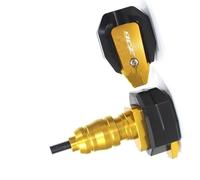 Protecteur de Cadre Protection De Moteur pour Y-AMAHA XJ 6 pour Diversion Moto Contre Les Chutes Cadre Curseur(Gold)