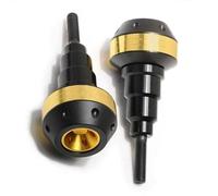 Protecteur de Cadre Protection des Curseurs De Moto pour Benelli Leoncino 500 Falling Frame Slider Carénage Guard Crash Protector(Gold)