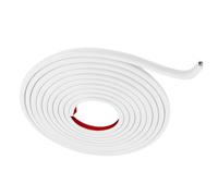 Protecteur de Canal de Fil en Silicone Flexible, Cache-câble de Semi-Rond de 15 x 10 mm, Organisateur de câbles d ' intérieur pour Les Zones de Travail, Organisateur de Fils exposés, Guide de de de