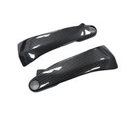 Protecteur de carénage Moto Déflecteur Panneaux latéraux entièrement en Fibre de Carbone pour Ducati Panigale V4, V4S, V4R, Streetfighter V4, V4S 2018-2023(Bright Carbon Fiber)