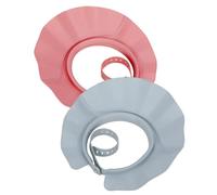 Protecteur De Casquette De Baby Shower | 2 Pièces Douche Étanche Réglable | Chapeau De Bain Doux Et Confortable Pour Lês, Lês Bébés Et Les Adultes | Évitez Les Poils Du Visage 'eau